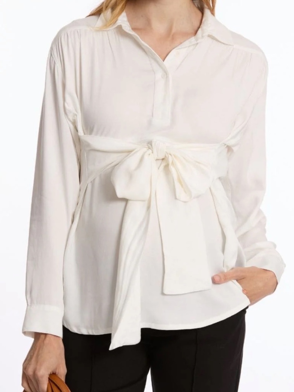Cache Coeur NWT Harry Maternity and Nursing blouse Sz xl